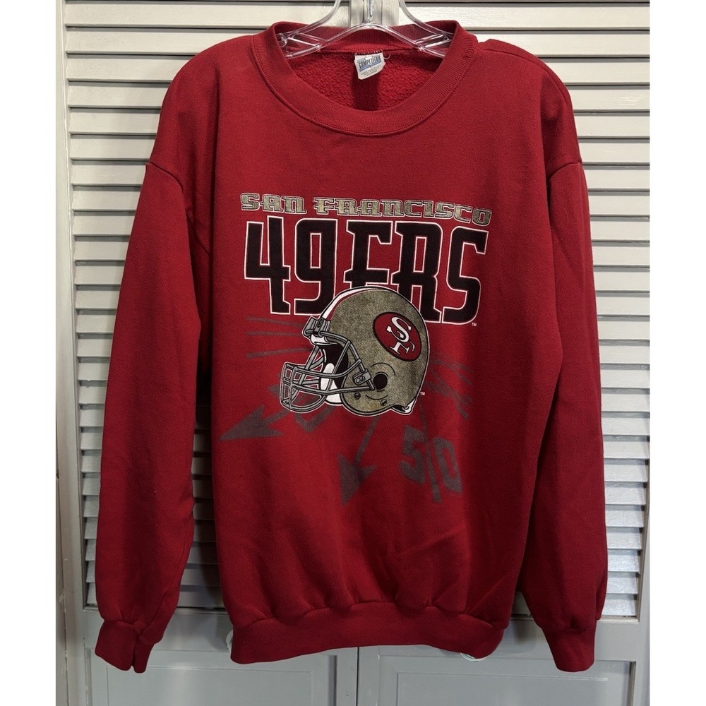 Vintage Competitor San Francisco 49ers Graphic Logo Sweatshirt XL NFL